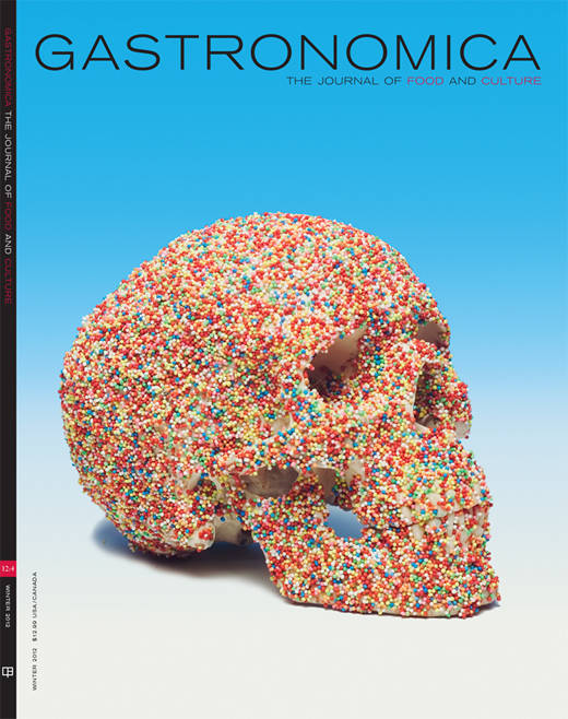 Gastronomica Cover Image for Volume 12, Issue 4