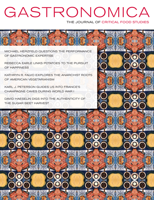 Gastronomica Cover Image for Volume 19, Issue 1