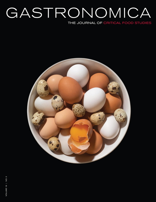 Gastronomica Cover Image for Volume 19, Issue 2