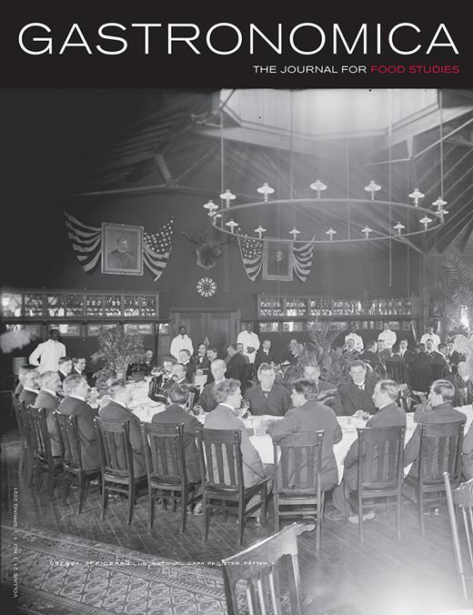 Gastronomica Cover Image for Volume 21, Issue 1