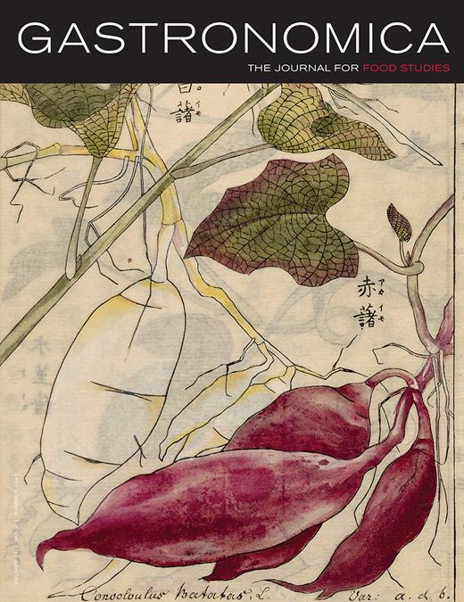 Gastronomica Cover Image for Volume 21, Issue 2