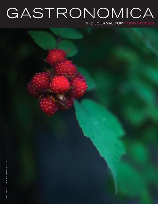 Gastronomica Cover Image for Volume 23, Issue 4