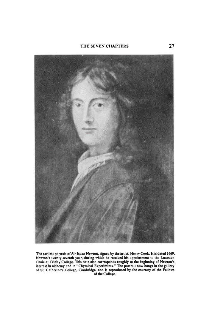 First page of The Seven Chapters, with Explanatory Notes