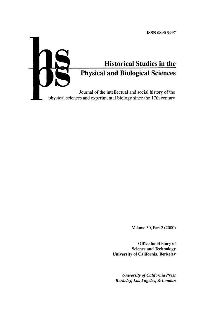 First page of Front Matter