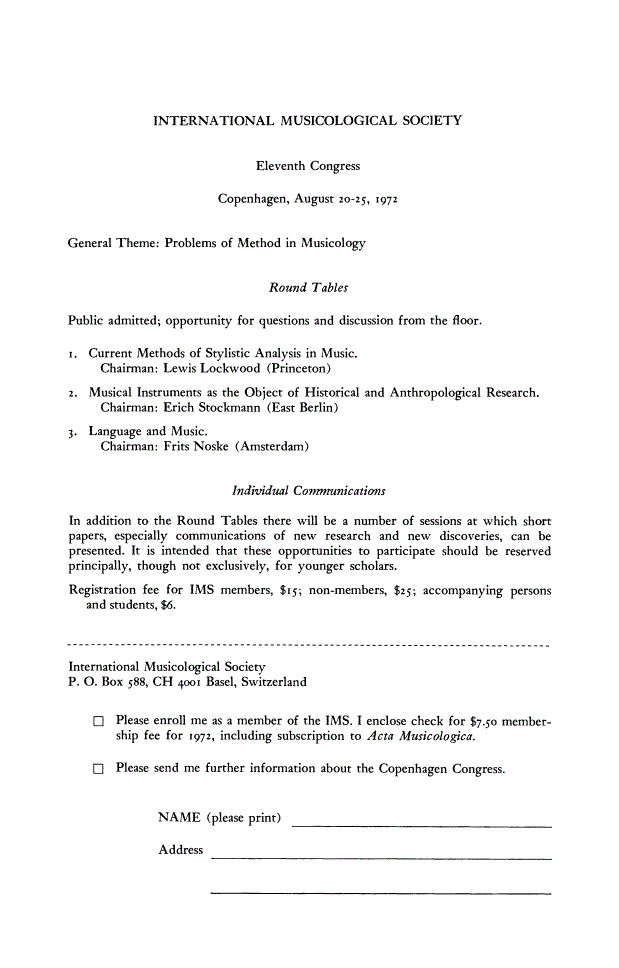 First page of Back Matter