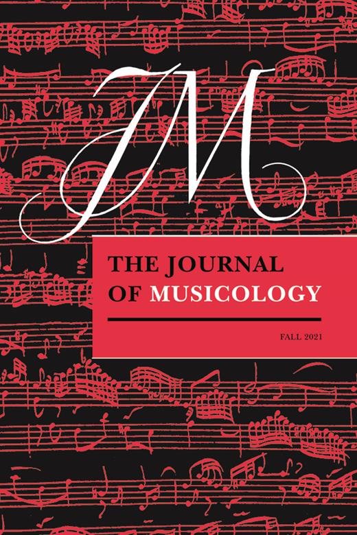 Journal of Musicology Cover Image for Volume 38, Issue 4