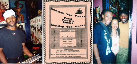 Photos from the Sunday Tea Party, Brooklyn, 1994–2001 (courtesy of Ian Friday)