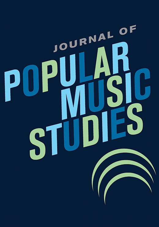 Journal of Popular Music Studies Cover Image for Volume 31, Issue 1