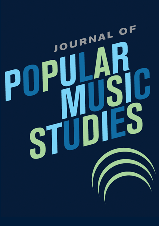 Journal of Popular Music Studies Cover Image for Volume 31, Issue 4