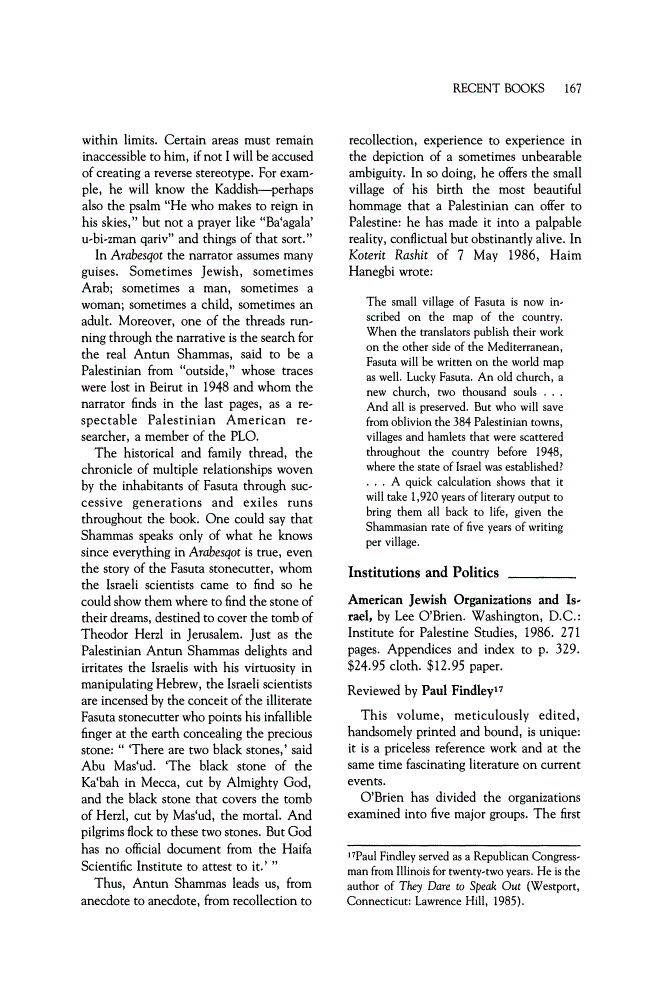 First page of Institutions and Politics