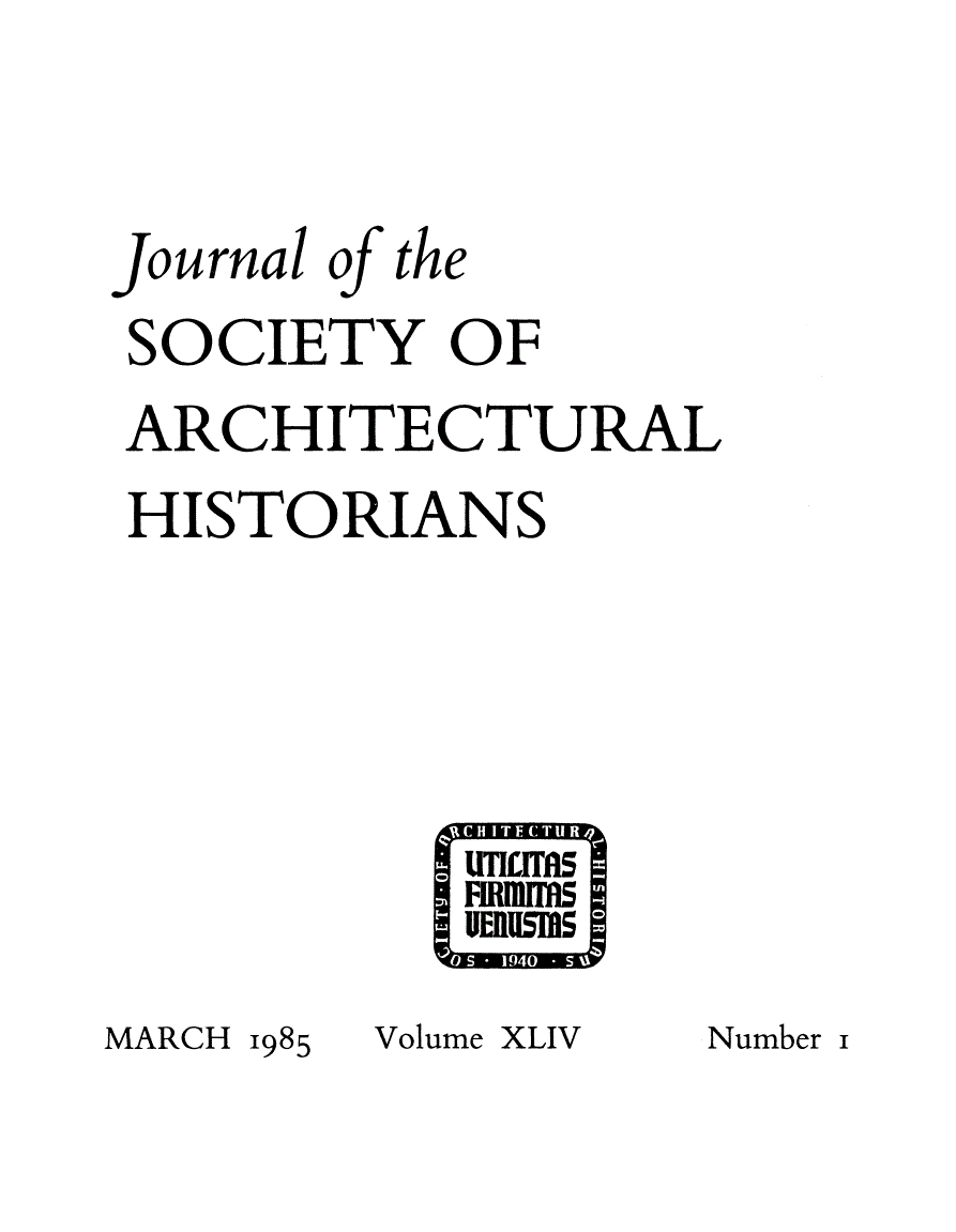 First page of Front Matter