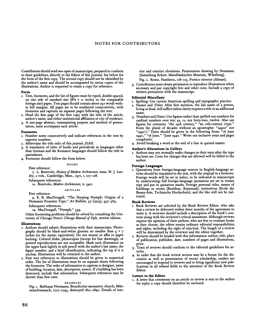 First page of Back Matter