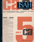 Journal of the Society of Architectural Historians Cover Image for Volume 68, Issue 4