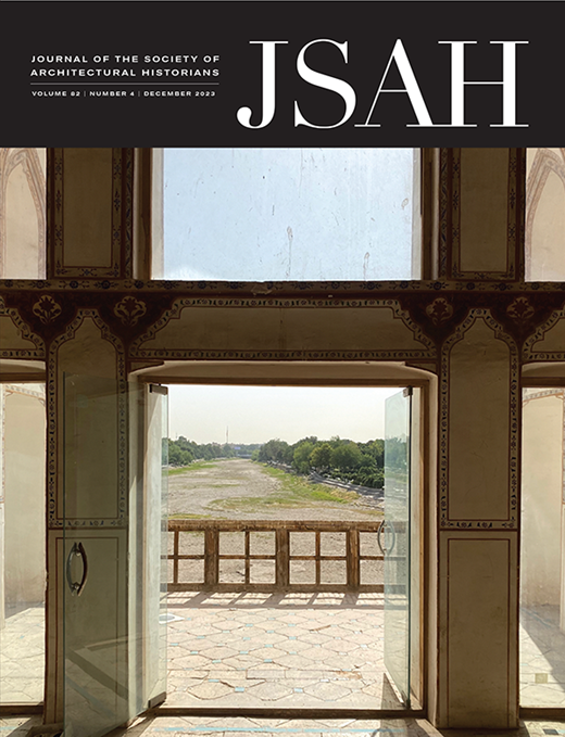 Journal of the Society of Architectural Historians Cover Image for Volume 82, Issue 4