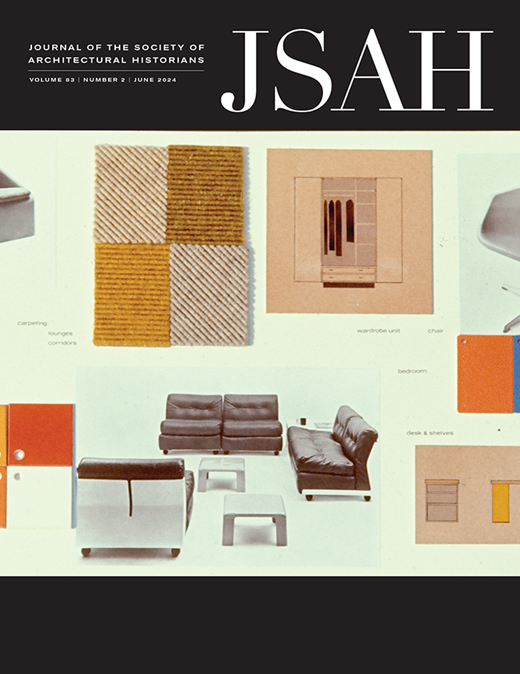 Journal of the Society of Architectural Historians Cover Image for Volume 83, Issue 2