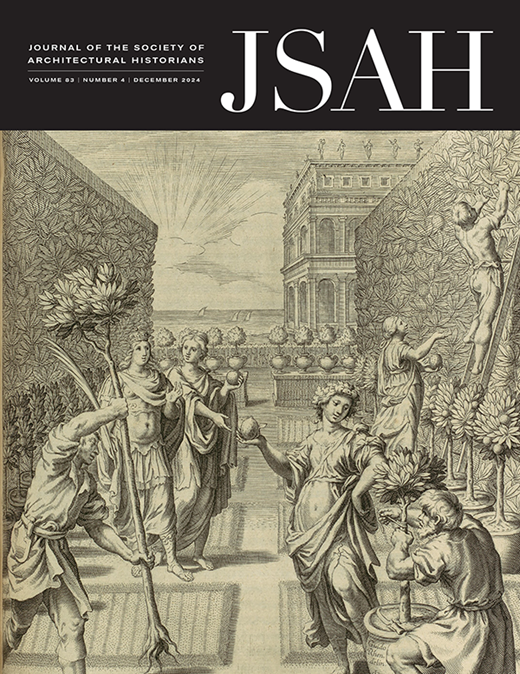 Journal of the Society of Architectural Historians Cover Image for Volume 83, Issue 4