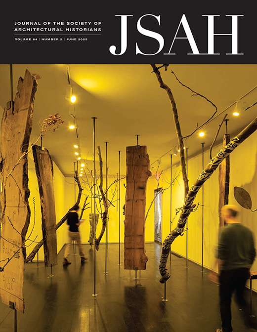 Journal of the Society of Architectural Historians Cover Image for Volume 84, Issue 2