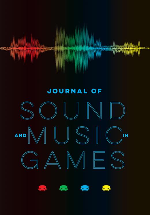 Journal of Sound and Music in Games Cover Image for Volume 2, Issue 1