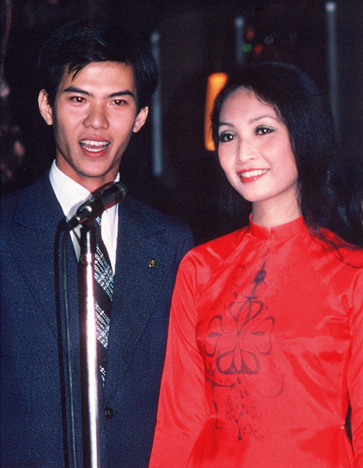 A hotel cabaret performance.