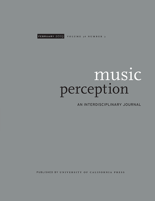 The Distinctiveness Effect in the Recognition of Whole Melodies | Music ...