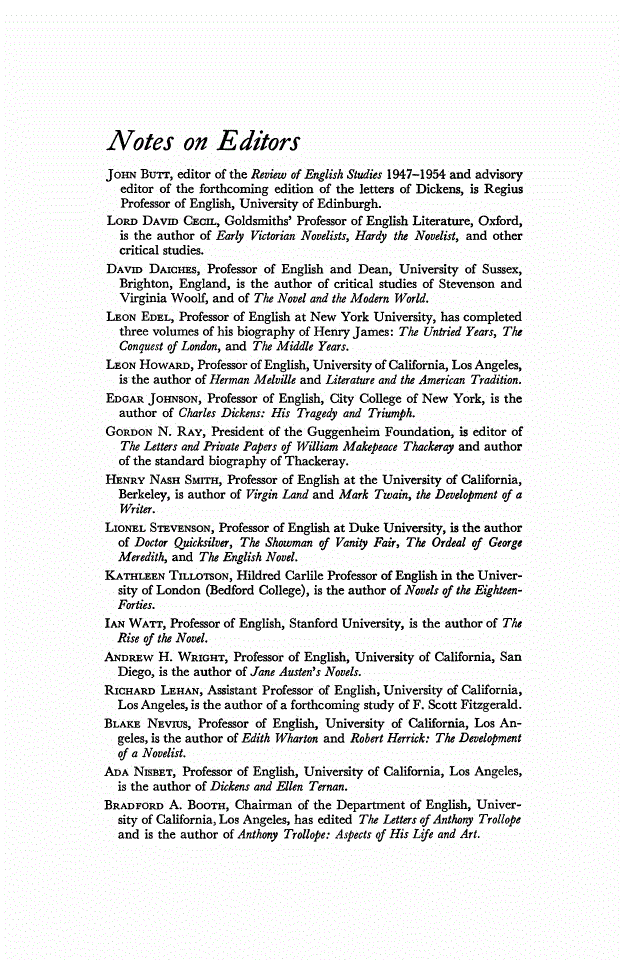 First page of Back Matter