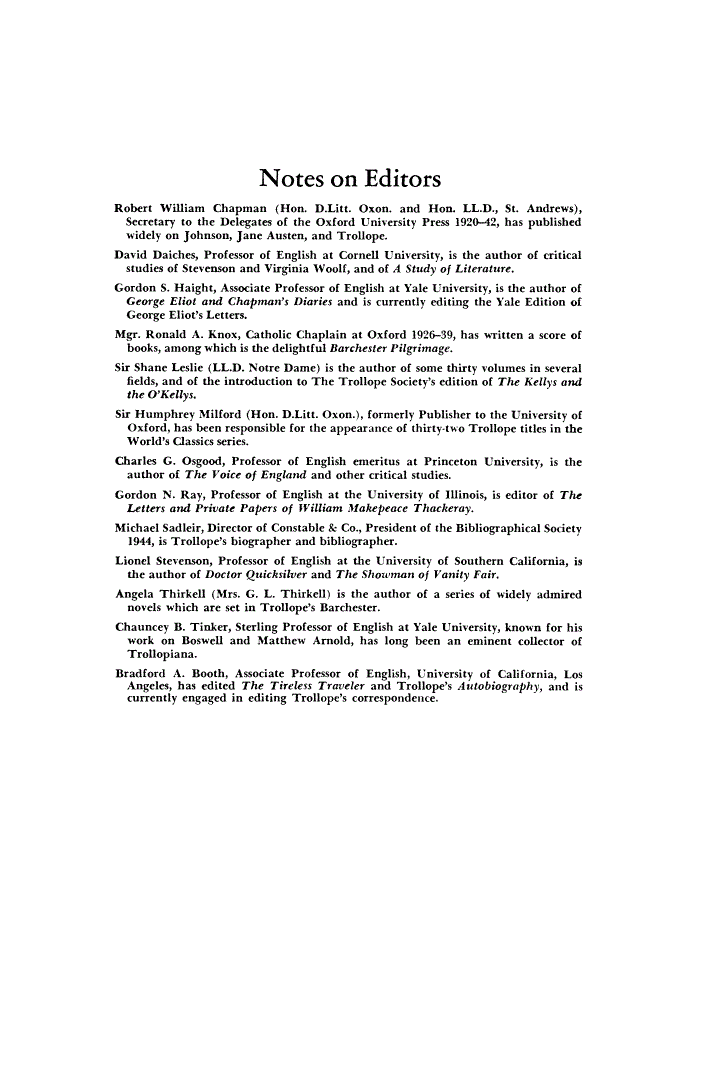 First page of Back Matter