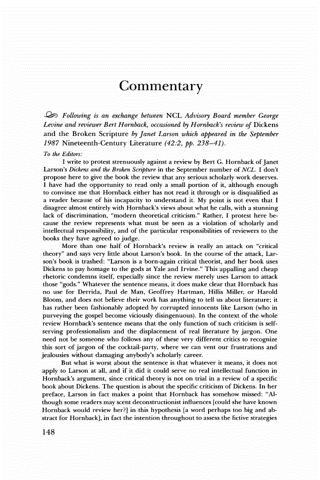 First page of Commentary