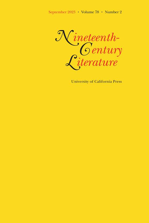 Nineteenth-Century Literature Cover Image for Volume 78, Issue 2
