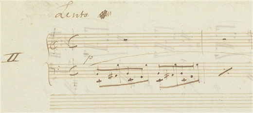 Stichvorlage. Reproduced from Faksymilowane wydanie autografów F. Chopina, zesz. 1: 24 preludia, Rekopis Biblioteki Narodowej w Warzawie (Warsaw, 1951).