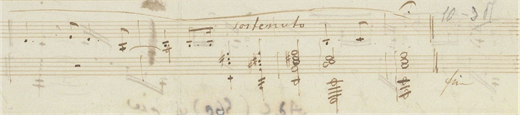 Prelude in A Minor, Chopin’s notation Stichvorlage.