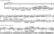op. 27, no.1, slow movement/finale.