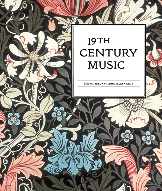 19th-Century Music Cover Image for Volume 48, Issue 3