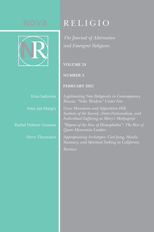Nova Religio Cover Image for Volume 24, Issue 3