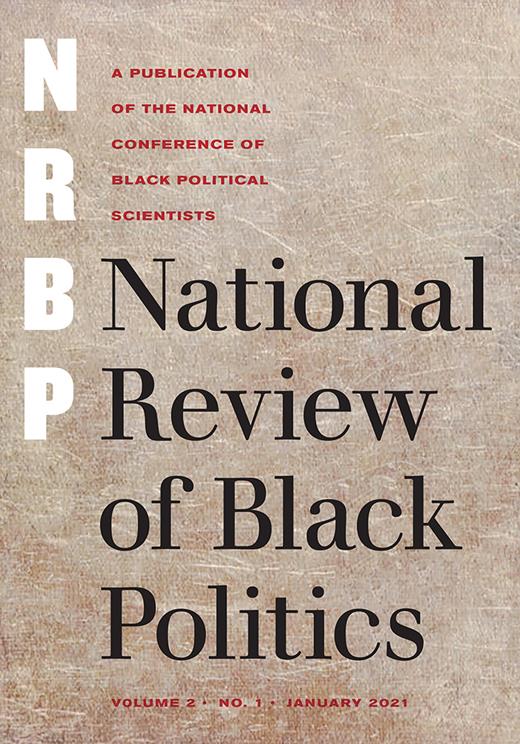 National Review of Black Politics Cover Image for Volume 2, Issue 1