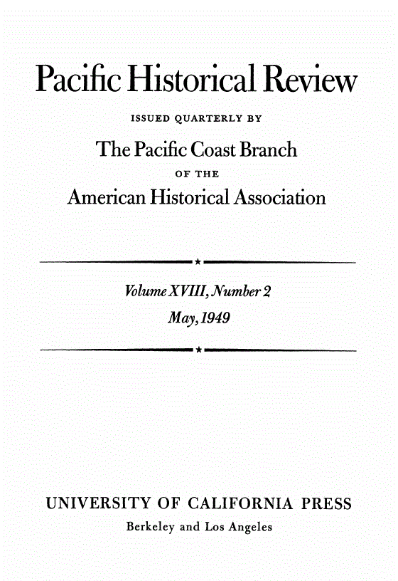 First page of Front Matter