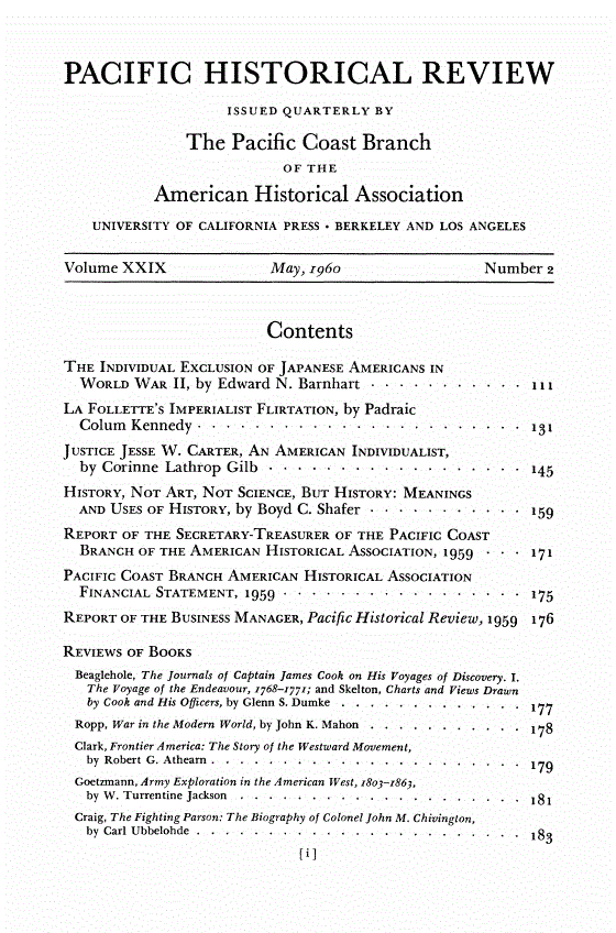 First page of Front Matter
