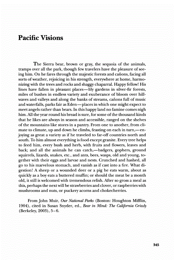 First page of Pacific Visions