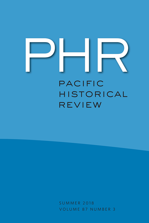Pacific Historical Review Cover Image for Volume 87, Issue 3