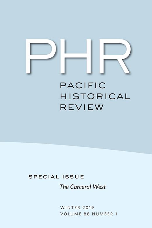 Pacific Historical Review Cover Image for Volume 88, Issue 1