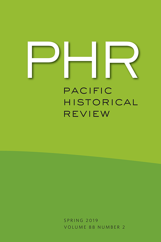 Pacific Historical Review Cover Image for Volume 88, Issue 2