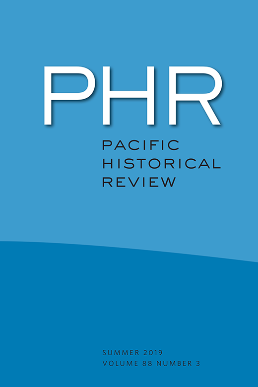 Pacific Historical Review Cover Image for Volume 88, Issue 3