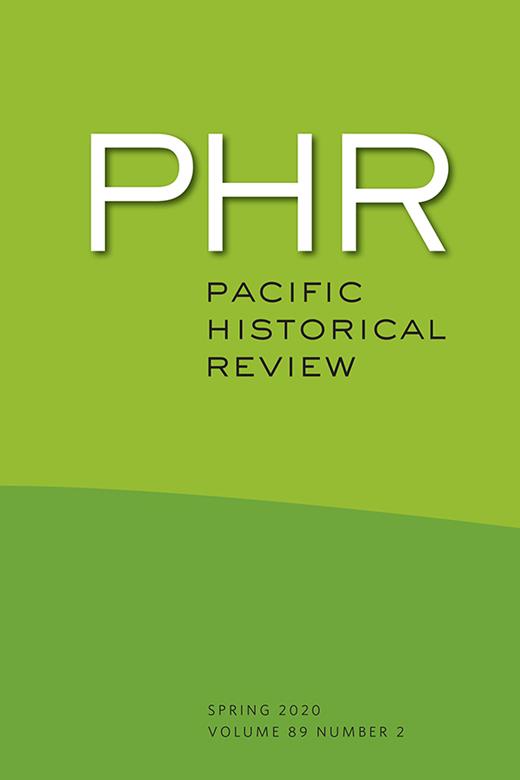 Pacific Historical Review Cover Image for Volume 89, Issue 2