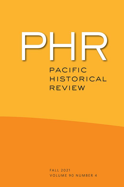 Pacific Historical Review Cover Image for Volume 90, Issue 4