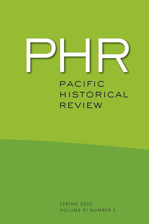 Pacific Historical Review Cover Image for Volume 91, Issue 2