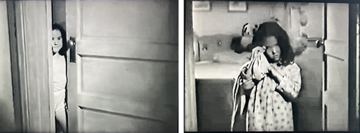 “Are you happy here?”; an unhappy Judy. Stills from “Children of Calamity” or “Question: Where Vanished the Tragic Piper?,” Slattery’s People, season 1, episode 7, 2:45 and 46:26. Directed by Lamont Johnson. Aired November 2, 1964, CBS. Online version available on YouTube: https://www.youtube.com/watch?v=f0I1aOO4JaU.