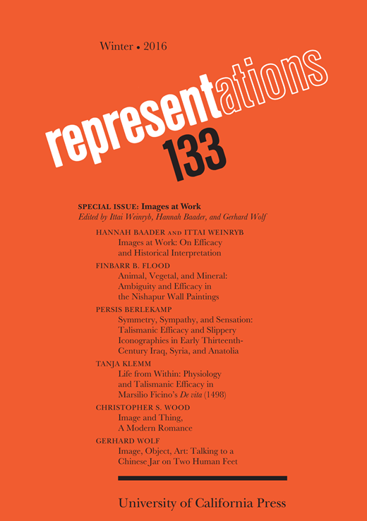 Representations Cover Image for Volume 133, Issue 1