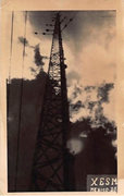 Radio Club verification card from Mexico City station XESM (1952).