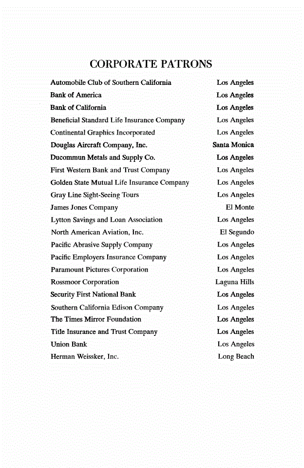 First page of Back Matter