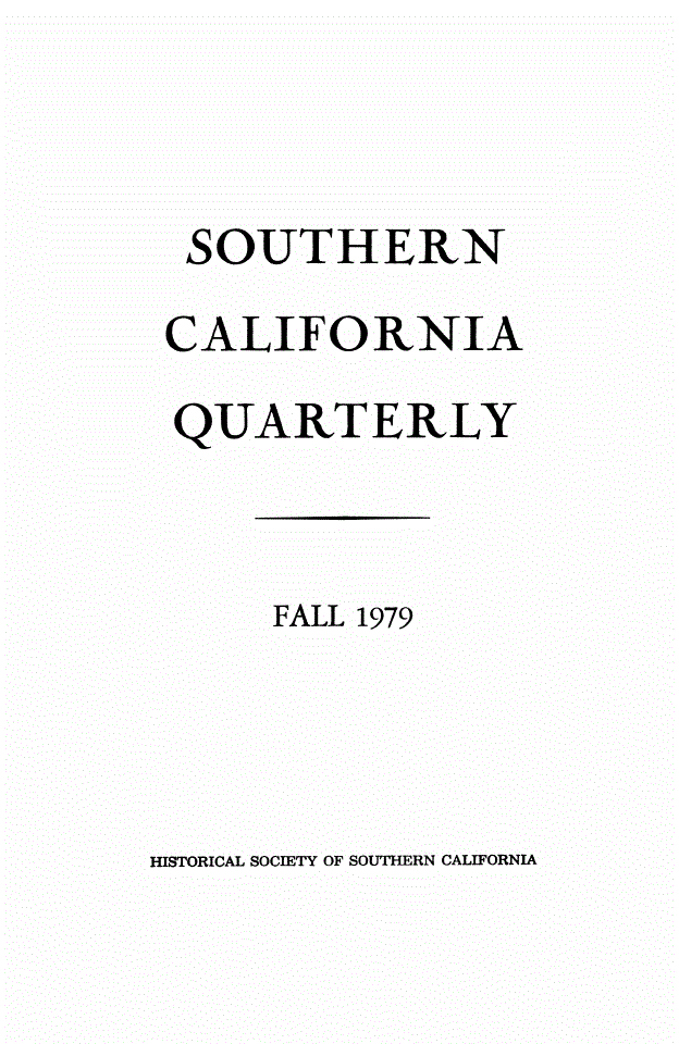 First page of Front Matter