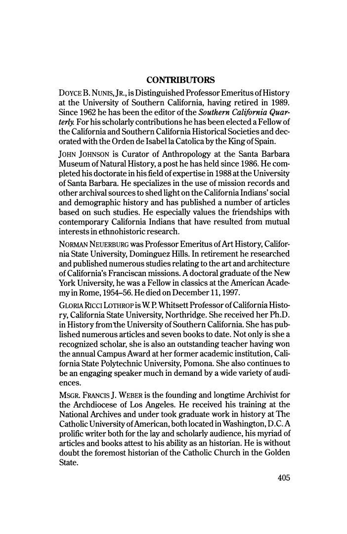 First page of Back Matter